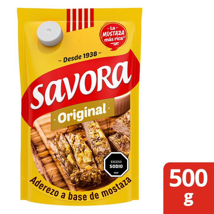 Mostaza-SAVORA-500-g Mostaza-SAVORA-500-g