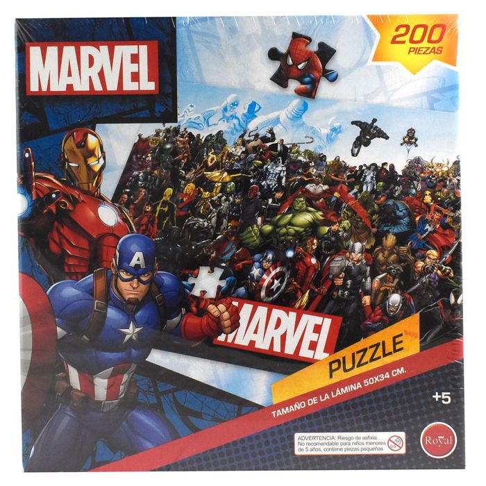 Marvel-puzzle-200-piezas Marvel-puzzle-200-piezas