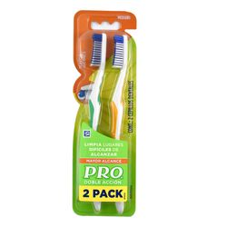 Pack-x-2-cepillo-dental-PRO-Doble-Accion-mediano