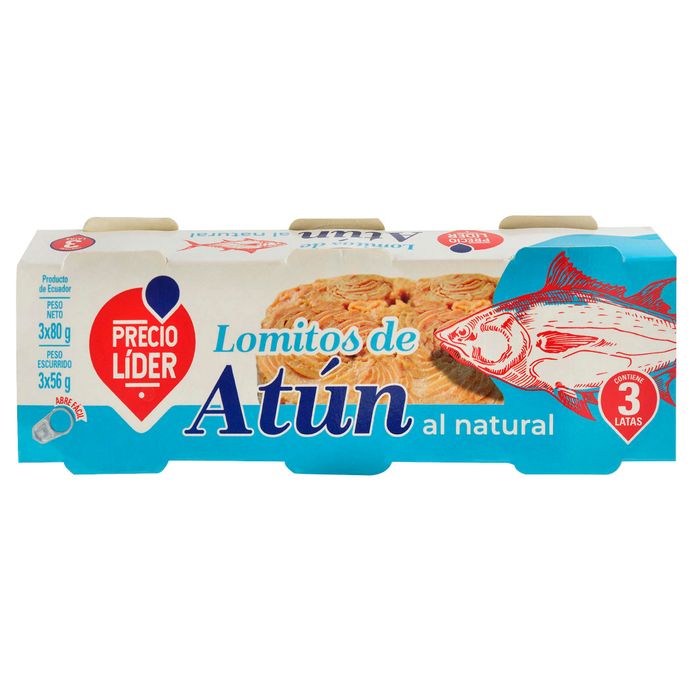 Atun-lomito-al-natural-PRECIO-LIDER-tripack-240-g Atun-lomito-al-natural-PRECIO-LIDER-tripack-240-g