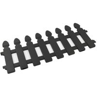 Cerca-plastica-para-jardin-4-piezas-60x30-cm-negro