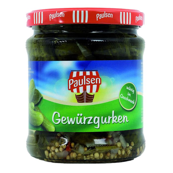 Pepinillos-gherkins-PAULSEN-330-g Pepinillos-gherkins-PAULSEN-330-g