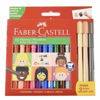Marcadores-FABER-CASTELL-finos-caras-y-colores-12-unidades-3