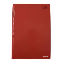 Cuaderno-cosido-LIFT-tapa-dura-lisa-96-h-roja