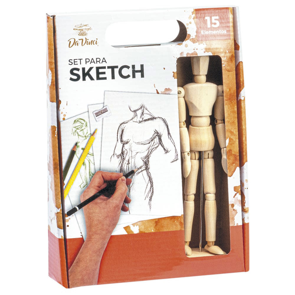 SET DE DIBUJO ARTE DELI EN ESTUCHE x 26 PIEZAS - Tomy