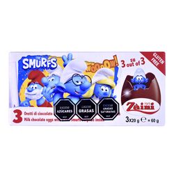 Huevo-Tripack-ZAINI-Pitufos-60-g