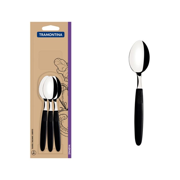 Cucharitas-de-te-3-piezas-TRAMONTINA-Ipanema-negras