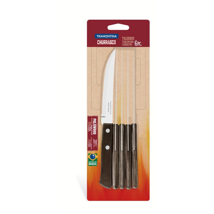 Juego-de-cuchillos-6-piezas-Tramontina-mango-en-madera