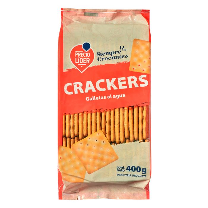 Galletas-crackers-al-agua-PRECIO-LIDER-400-g Galletas-crackers-al-agua-PRECIO-LIDER-400-g