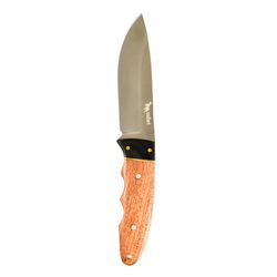 Cuchillo-SAFARI-hoja-fija-mango-de-madera-22-cm
