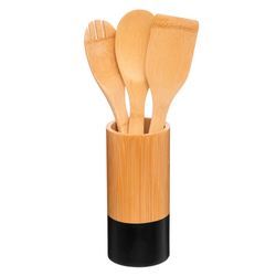 Set-de-utensilios-con-soporte-de-madera