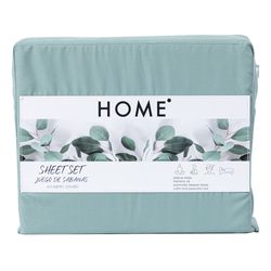 Juego-de-sabanas-HOME-en-microfibra-Queen-color-verde
