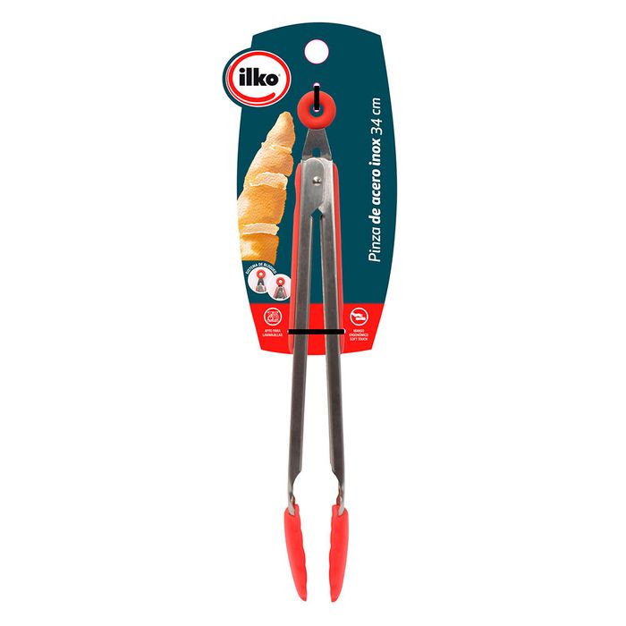 Pinza-acero-34-cm-con-silicona-ILKO