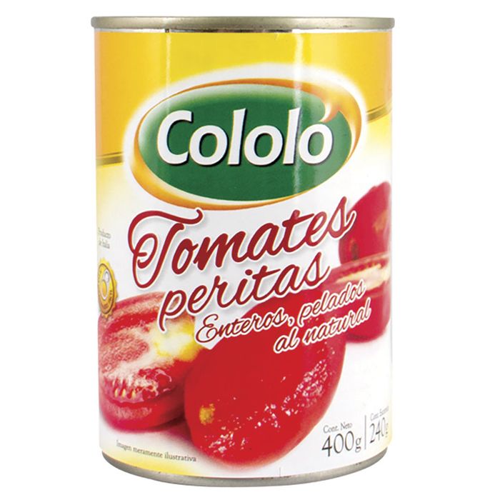 Tomate-Entero-Perita-COLOLO-la.-400-g Tomate-Entero-Perita-COLOLO-la.-400-g