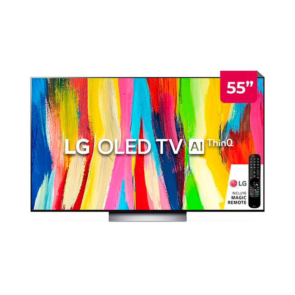Smart TV LG OLED 55 Mod. OLED55C2PSA - grupodiscouruguay oled55c2psa