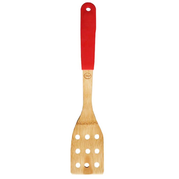 Espatula-calada-30-cm-madera-mango-silicona