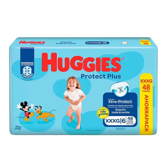 Pañales-HUGGIES-Protect-Plus-XXXG-48-un Pañales-HUGGIES-Protect-Plus-XXXG-48-un