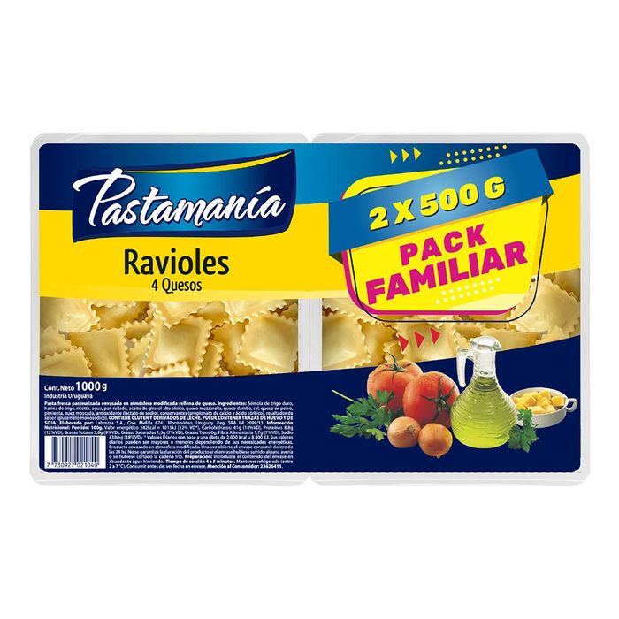 Pack-ravioles-PASTAMANIA-4-Quesos-1-kg Pack-ravioles-PASTAMANIA-4-Quesos-1-kg