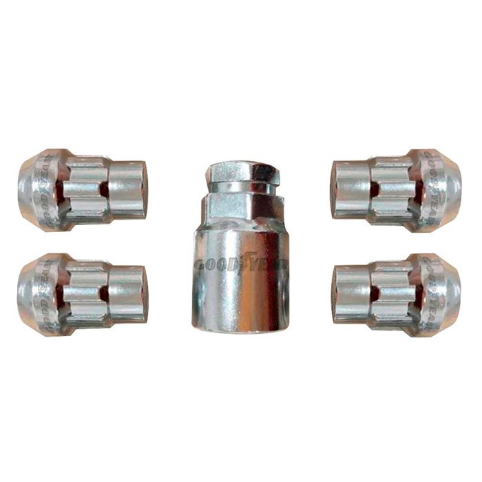 Tuercas-de-seguridad-GOODYEAR-set-5-piezas Tuercas-de-seguridad-GOODYEAR-set-5-piezas