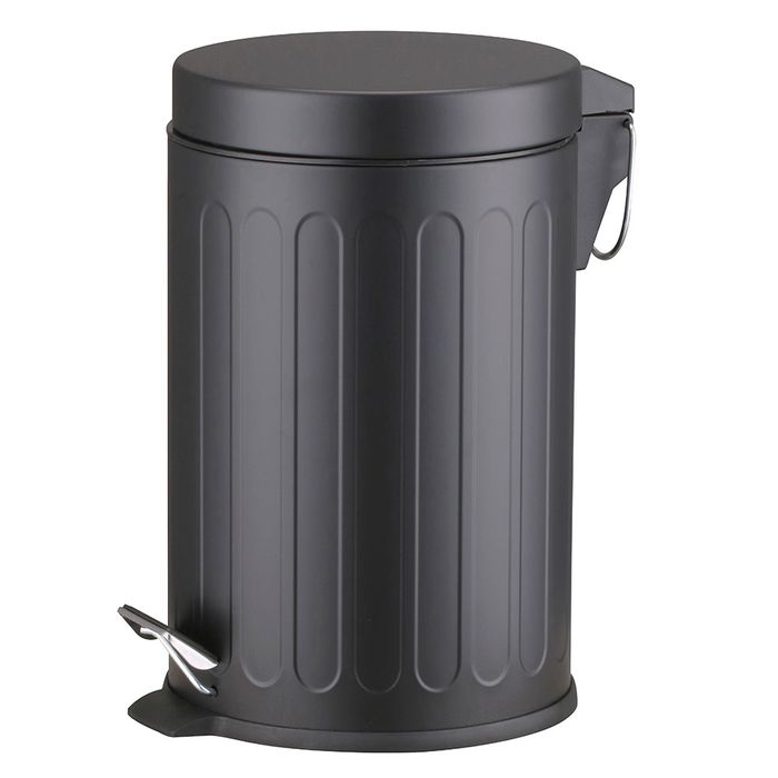 Papelera-pedal-12-L-redonda-HOME-negra-315x258x39-cm