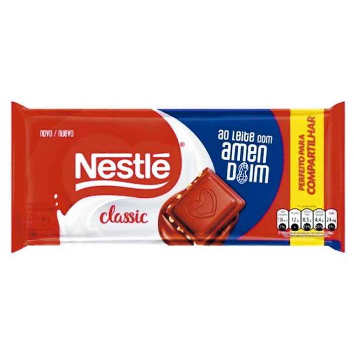 Chocolate-NESTLE-Classic-amendoim-150-g