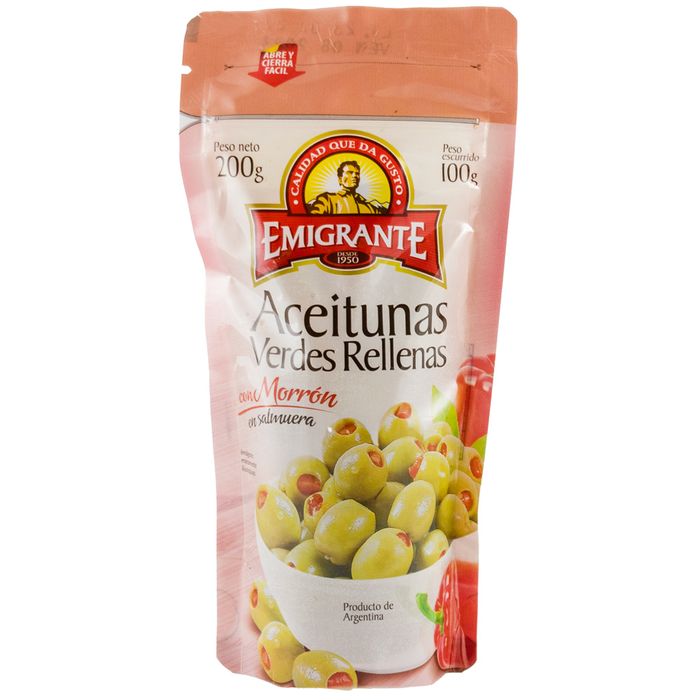 Aceitunas-verdes-rellenas-con-morron-EMIGRANTE-100-g Aceitunas-verdes-rellenas-con-morron-EMIGRANTE-100-g