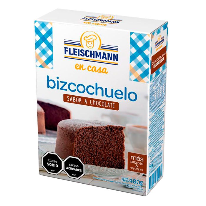 Premezcla-bizcochuelo-FLEISCHMANN-Chocolate-480-g Premezcla-bizcochuelo-FLEISCHMANN-Chocolate-480-g