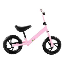 Bicicleta-metalica-rosa-sin-pedales