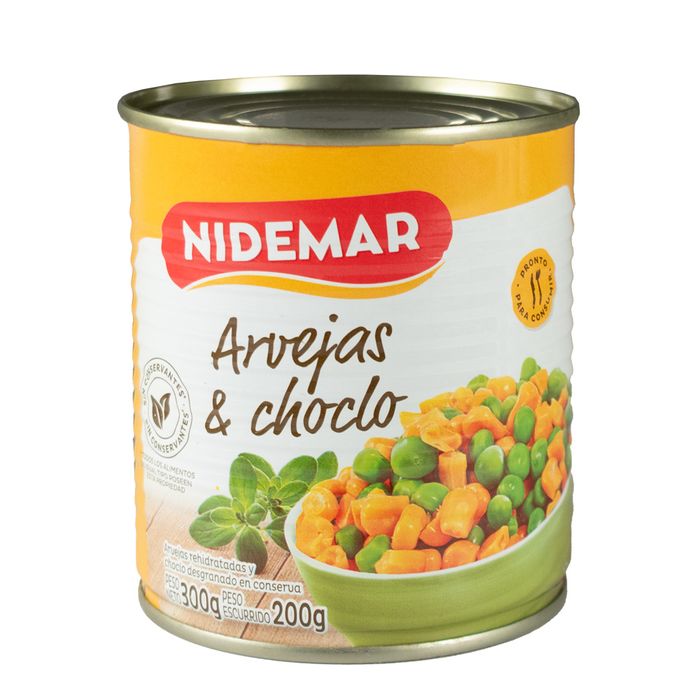 Dueto-arvejas---choclo-NIDEMAR-320g Dueto-arvejas---choclo-NIDEMAR-320g