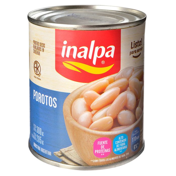 Porotos-blancos-INALPA-300-g Porotos-blancos-INALPA-300-g