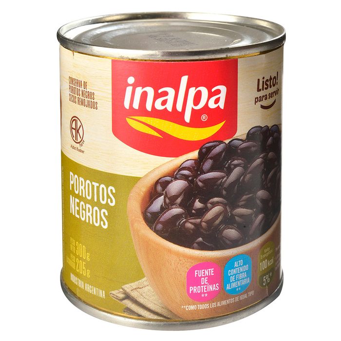 Porotos-negros-INALPA-300-g Porotos-negros-INALPA-300-g