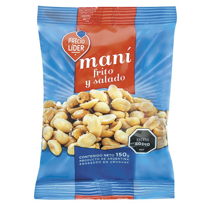 Mani-frito-y-salado-PRECIO-LIDER-150-g Mani-frito-y-salado-PRECIO-LIDER-150-g