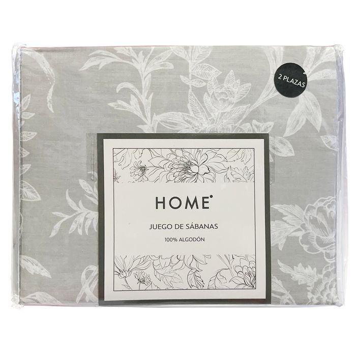 Juego-de-Sabanas-HOME-Full-180-hilos-azul-con-hojas-100--algodon