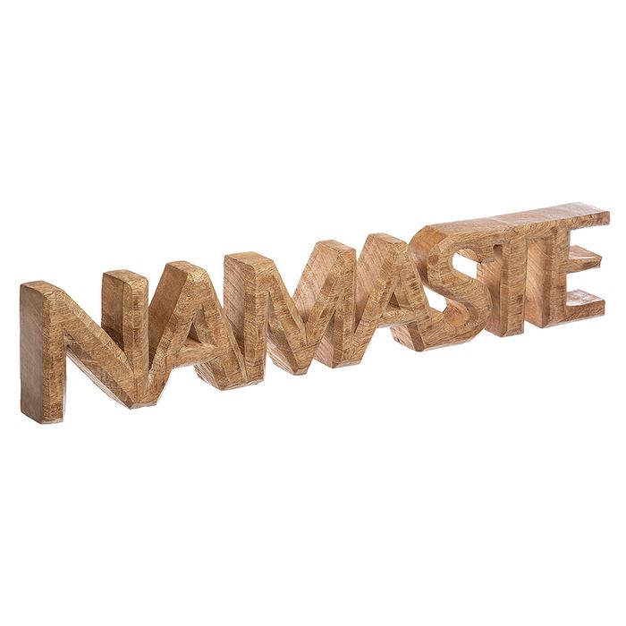 -Cartel-en-madera-Namaste