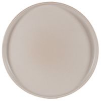 Plato-272-cm-ceramica-Matte-Reactive-beige