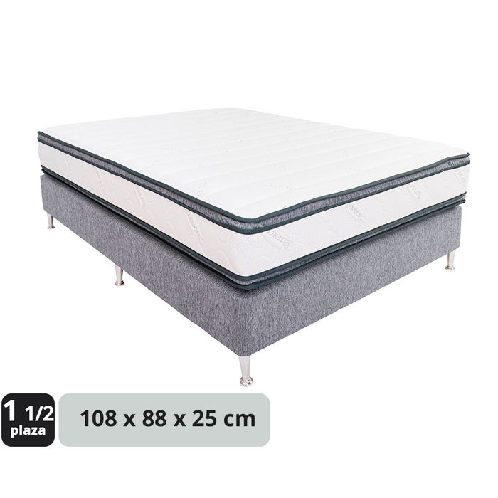 Conjunto-de-sommier-1-1-2-Plazas-Exclusive-108x88x25-cm