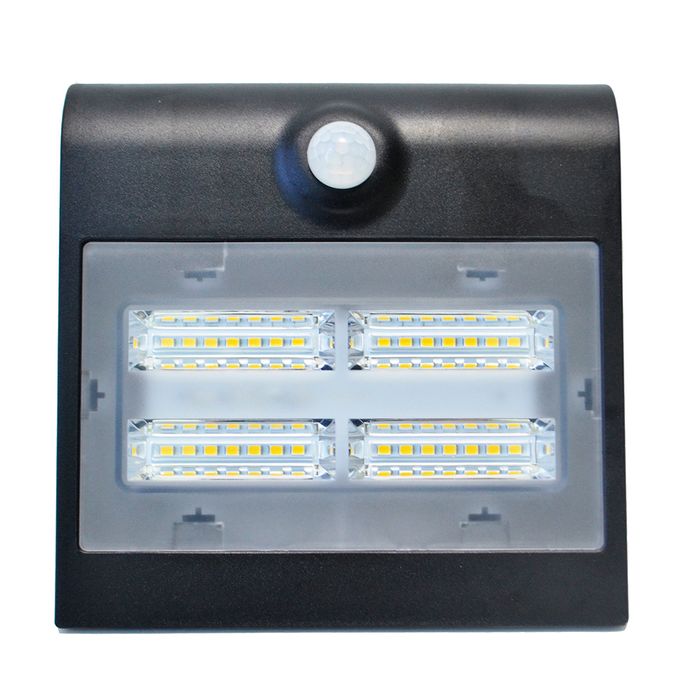 Foco-VIVION-solar-led-Butterfly-32-w-frio-negro