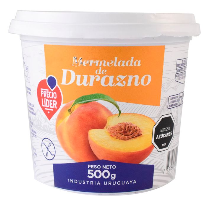 Mermelada-de-durazno-PRECIO-LIDER-500-g Mermelada-de-durazno-PRECIO-LIDER-500-g