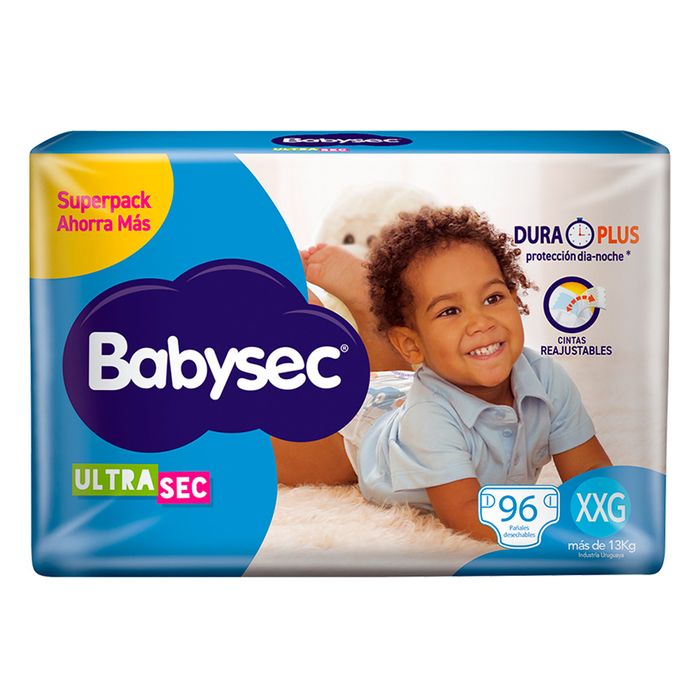 Pañal-Babysec-ultra-super-jumbo-XXG-96-un. Pañal-Babysec-ultra-super-jumbo-XXG-96-un.