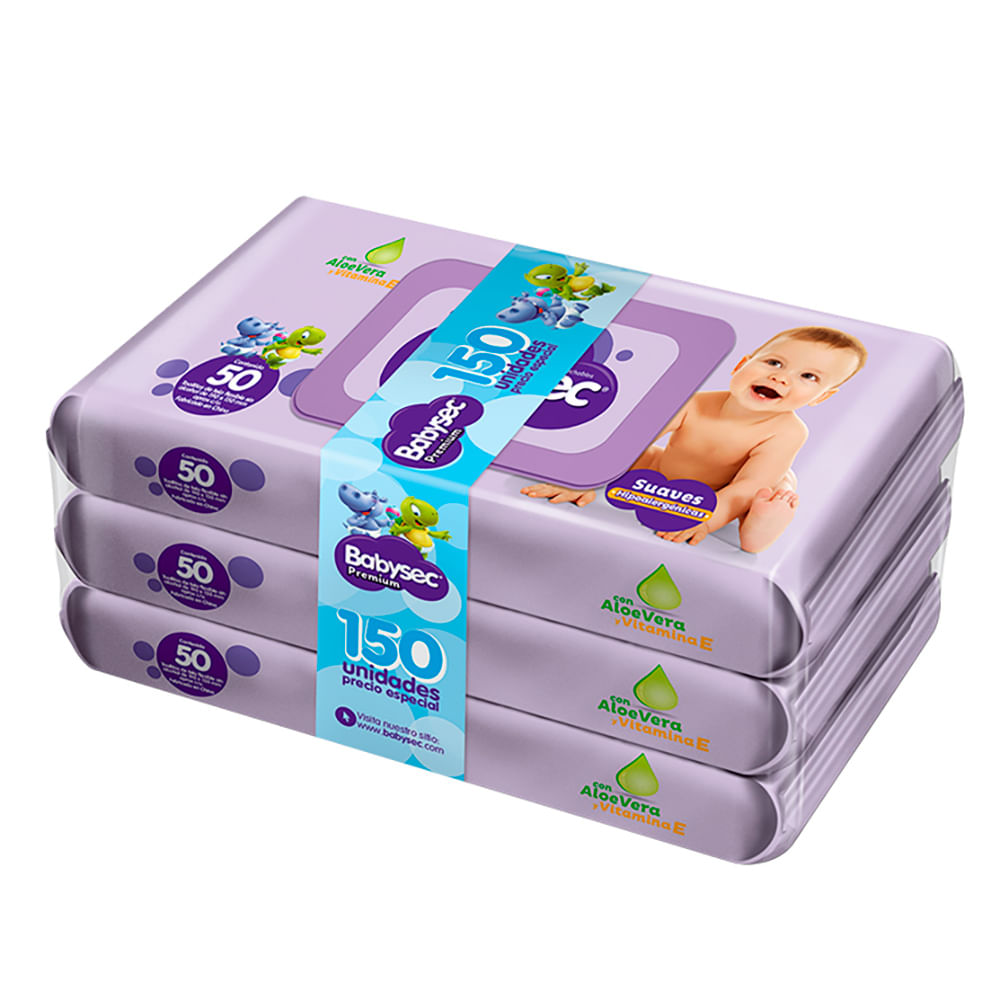 Toallitas Húmedas Babysec Premium 70un