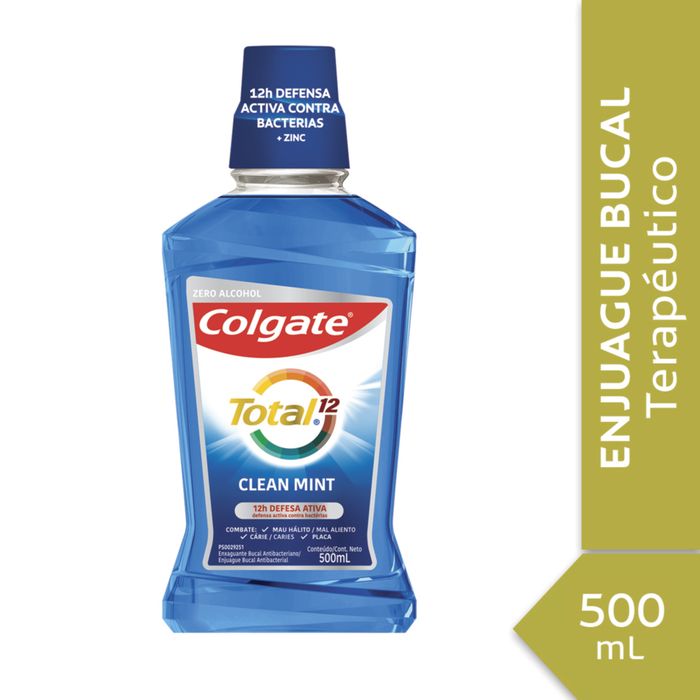 Enjuague-bucal-Colgate-total-12-clean-mint-500-ml