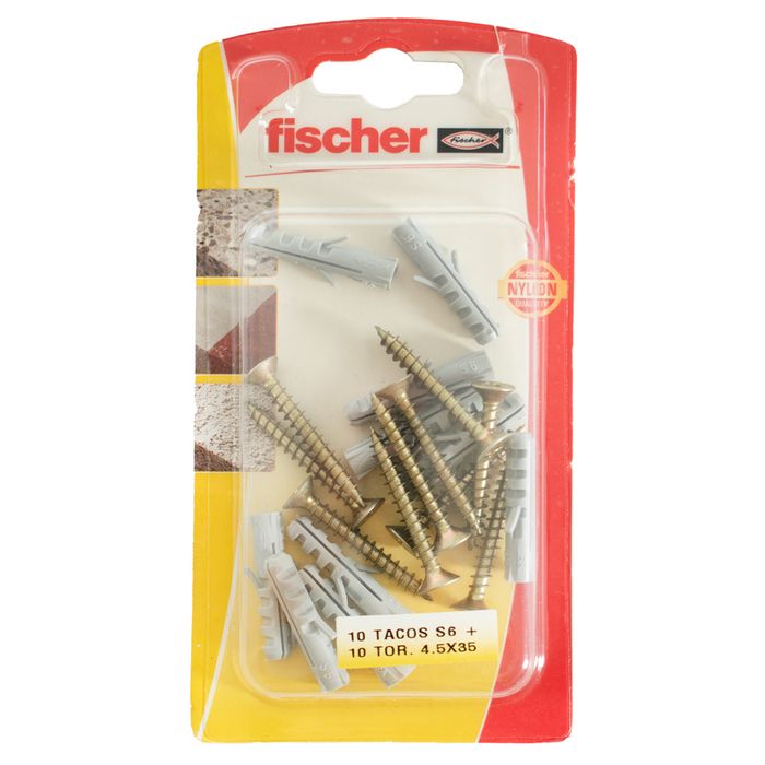 Blister-10-tacos-fischer-nylon-S6---tmf-45-x-35