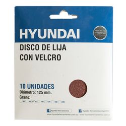 Set-HYUNDAI-disco-lija-papel-10-unidades-125-mm-80-g