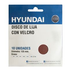 Set-HYUNDAI-disco-lija-papel-10-unidades-125-mm-240-g