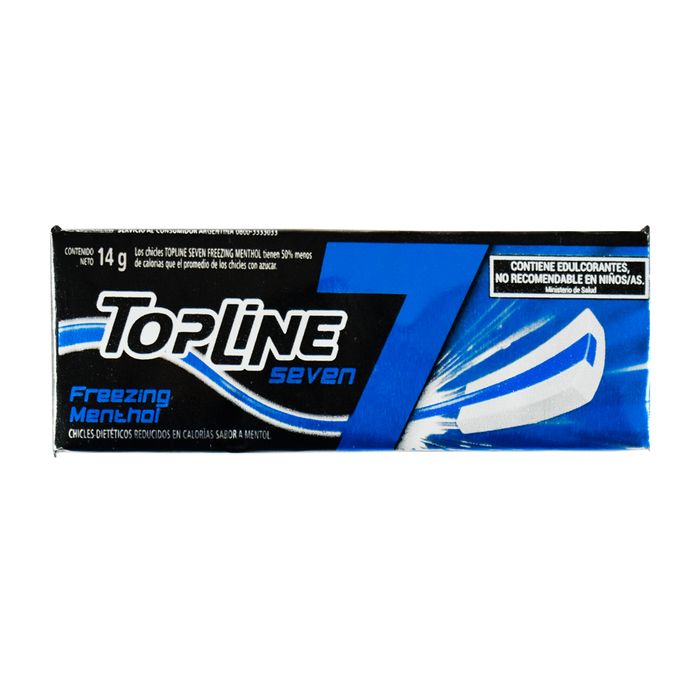 Chicle-TOPLINE-Seven-Menthol-14-g Chicle-TOPLINE-Seven-Menthol-14-g