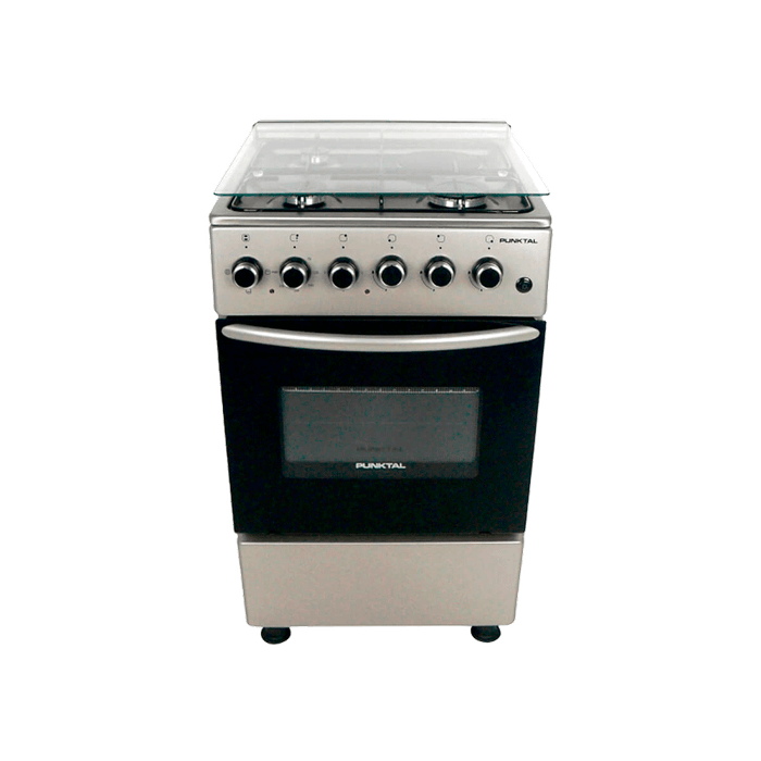 Cocina-combinada-PUNKTAL-Mod.-PK-1930TK-inoxidable-3-gas---1-ele Cocina-combinada-PUNKTAL-Mod.-PK-1930TK-inoxidable-3-gas---1-ele