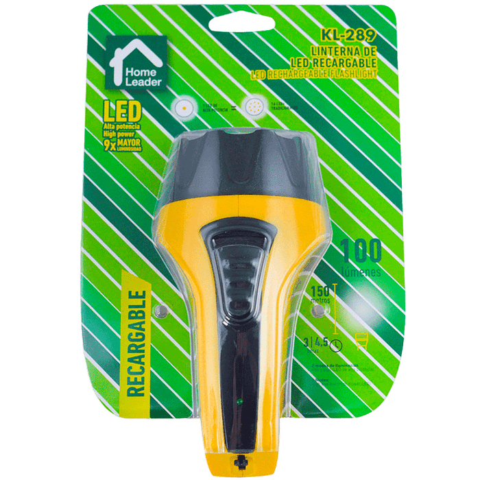Linterna-HOME-LEADER-led-recargable-1-W Linterna-HOME-LEADER-led-recargable-1-W