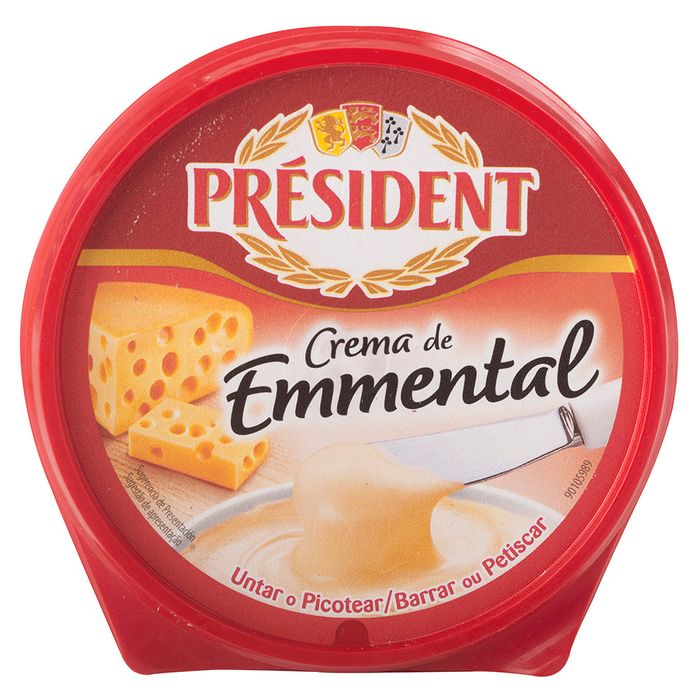 Queso-crema-emmental-President-125-g Queso-crema-emmental-President-125-g