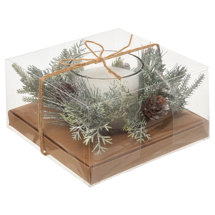 Centro-de-mesa-navideño-con-vela-210-g-roja