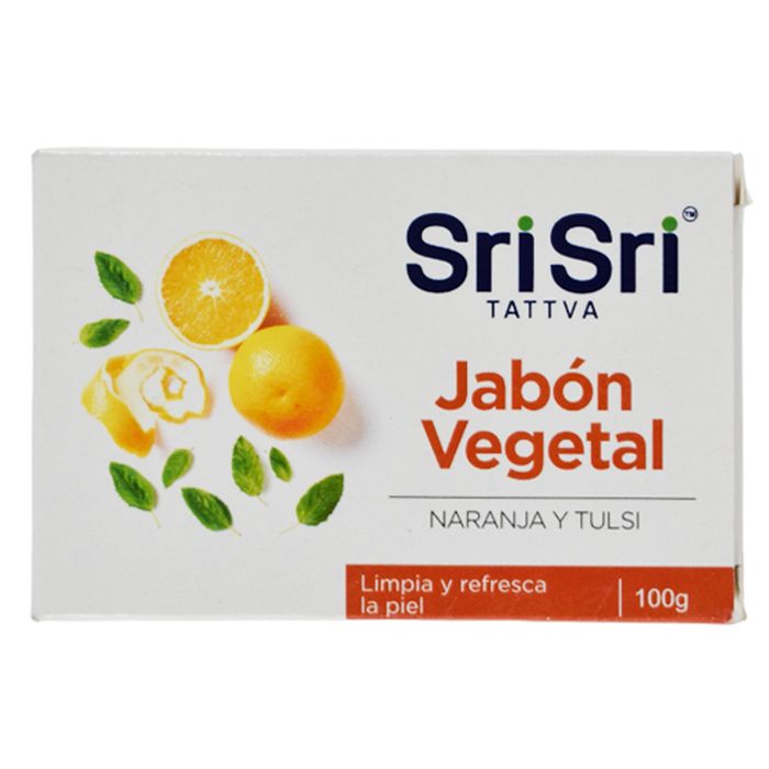 Jabon-vegetal-con-naranja-y-tulasi-PUREDERM-100-g